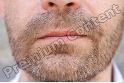 Mouth Man White Average Bearded